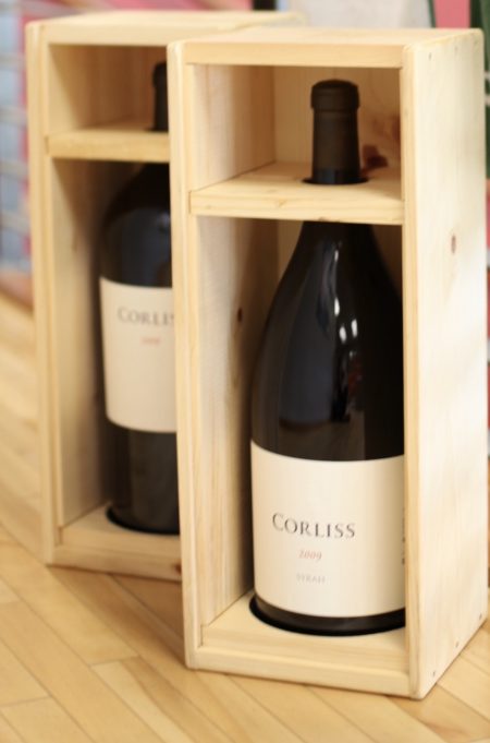 Corliss Estates Wine Package Including (2) Bordeaux Jeroboams of 2009 Syrah